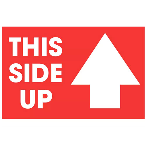 This Side Up Sticker